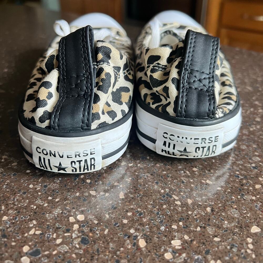 Converse Chuck Taylor All Star Shoreline Cheetah Print Women's Size 10 Shoes - Picture 9 of 11